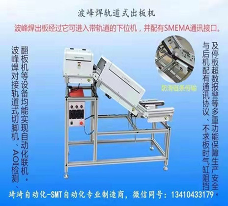 三段軌道式防滑鏈條冷卻出板機(圖1)